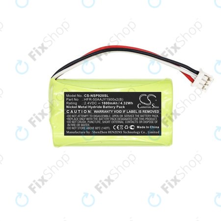 Baterie pro Nvidia P2920, Nvidia Shield Game Controller, 1800mAh, Ni-MH, 2.4V, HFR-50AAJY1900x2(B), HQ