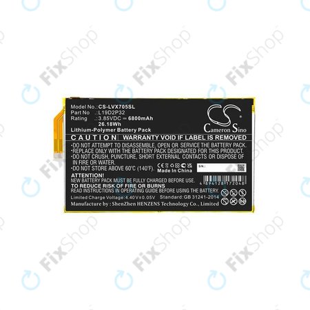 Lenovo Yoga Smart Tab - Baterie L19D2P32 6800mAh HQ