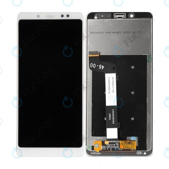 Xiaomi Redmi Note 5 Pro - LCD Displej + Dotykové Sklo (White) TFT