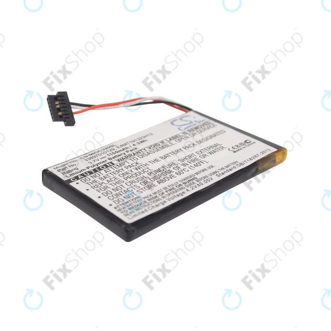 Baterie pro Mitac Mio C320, C520, C520t, C720, C810, BP-LX1320/11-B0001 SN, Li-Polymer, 3.7V, 1150mAh, HQ