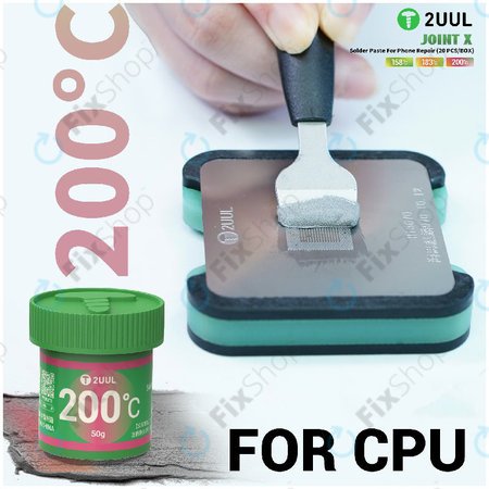 Pájecí pasta, vysokoteplotní, 2UUL FS200, (200C)