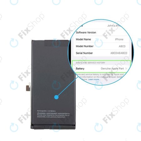 Baterie pro iPhone 14 | 661-30373 | 3279mAh | Genuine Apple