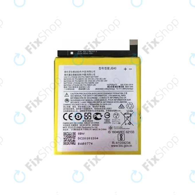 Motorola One (P30 Play) XT1941, G7 Play XT1952 - Baterie JE40 3000mAh