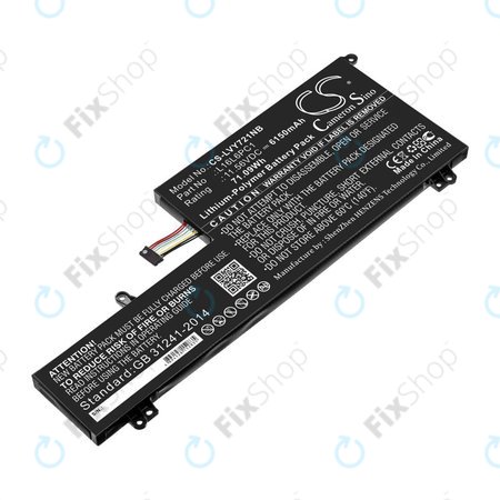 Baterie pro Lenovo Yoga 720-15, 6150mAh, Li-Pol, 11.56V, L16L6PC1, HQ