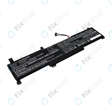 Baterie pro Lenovo IdeaPad 3-series, 3950mAh, Li-Pol, 11.4V, L20M3PF0, HQ