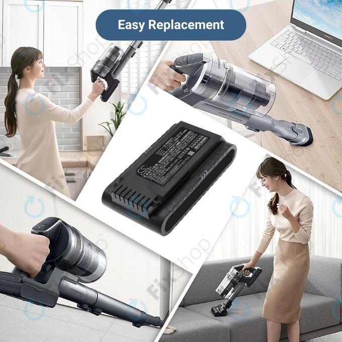 Samsung Jet 75, 75 Multi, 75 Premium, VS70, 90, VS9000 - Baterie VCA-SBT90, VCA-SBT90E, DJ96-00221A Li-Ion 21.6V 2000mAh HQ