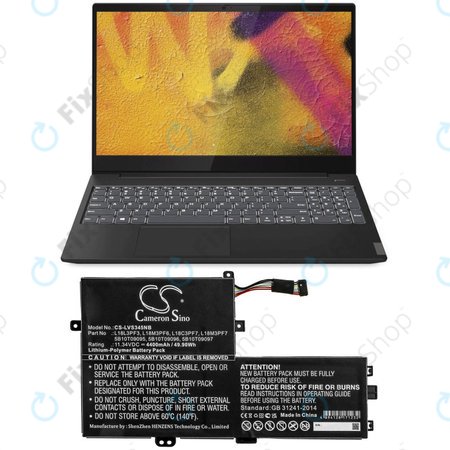 Baterie pro Lenovo IdeaPad C340 14, 15, 4400mAh, Li-Pol, 11.34V, 5B10T09095, HQ