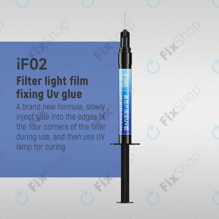 iFixes IF02 - UV lepidlo na upevnění světelných filtrů, 5ml