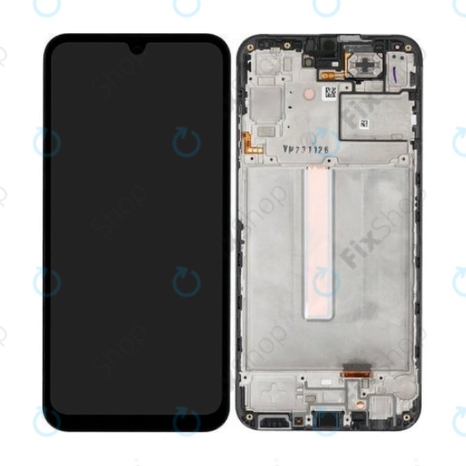 Samsung Galaxy A25 A256B - LCD Displej + Dotykové Sklo + Rám (Black) - GH82-33214A Genuine Service Pack