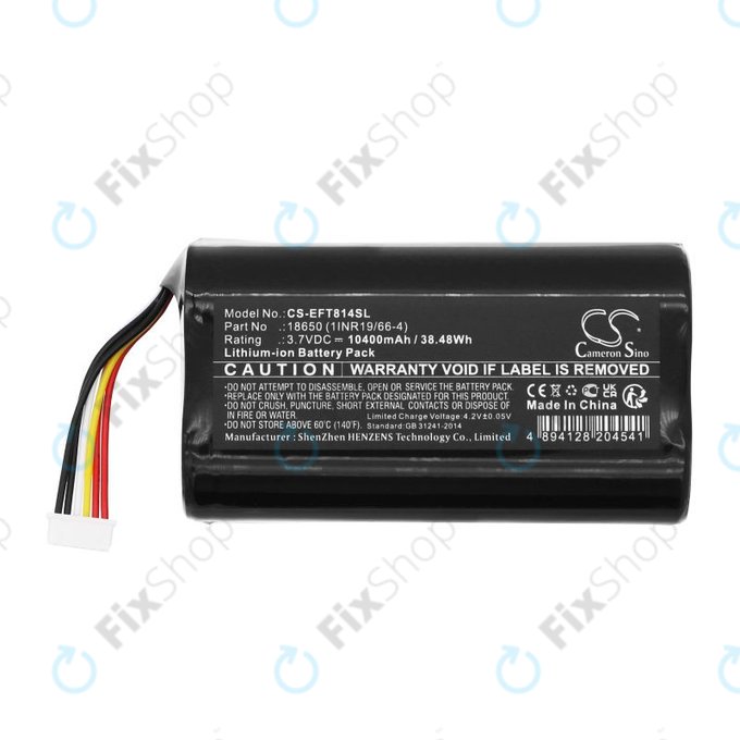 Baterie pro Eufy Cam 2 Pro, T8140r, 10400mAh, Li-Ion, 3.7V, 18650 (1INR19/66-4), HQ