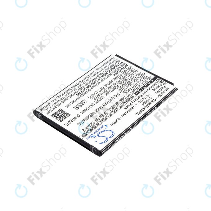 Baterie pro Navon Mizu D455, 1460mAh, Li-Ion, 3.7V, G13001, HQ