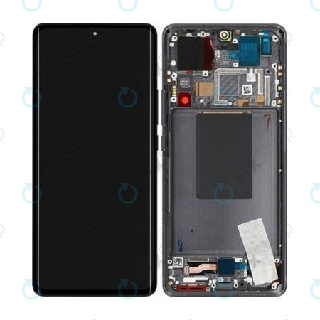 Xiaomi 12 Pro 2201122C 2201122G - LCD Displej + Dotykové Sklo + Rám (Grey) - 56000300L200, 56000800L200 Genuine Service Pack