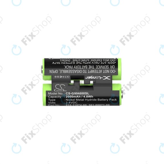 Baterie pro Garmin Oregon 600, 650, Astro 320, 430 Striker 4, 2000mAh, Ni-MH, 2.4V, 010-11874-00, HQ