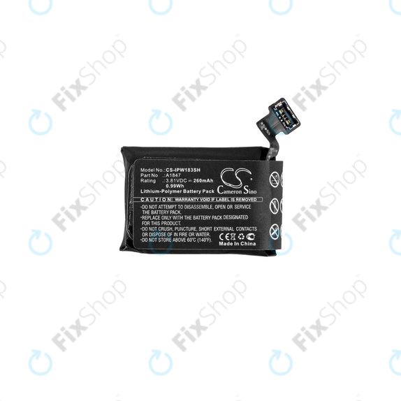 Apple Watch 3 38mm - Baterie A1847 (GPS Version) 260mAh HQ