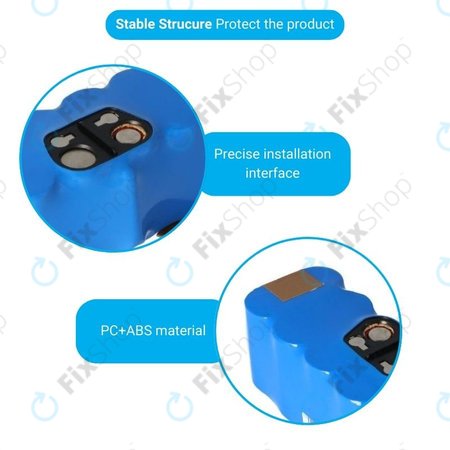 iRobot Roomba 500, 600, 700, 800, 900-series, R3, Scooba 450, Vileda 137173 - Baterie 11702, GD-Roomba-500, VAC-500NMH-33 Ni-MH 14.4V 4000mAh