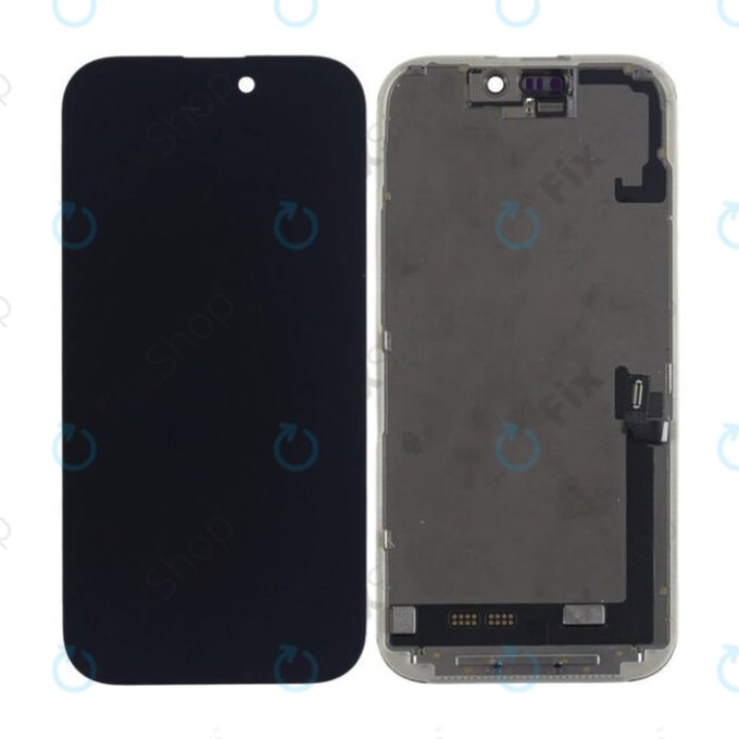 Displej In-Cell FHD pro iPhone 17, Dotykové sklo s rámem