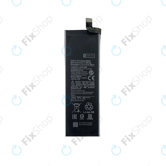 Xiaomi Mi Note 10, Mi Note 10 Lite, Mi Note 10 Pro - Baterie BM52 5260mAh