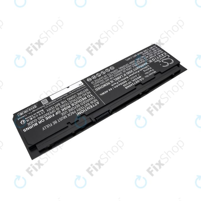 Baterie pro Dell Latitude E7240, 7250, 12, 6000mAh, Li-Pol, 7.4V, VFV59, HQ