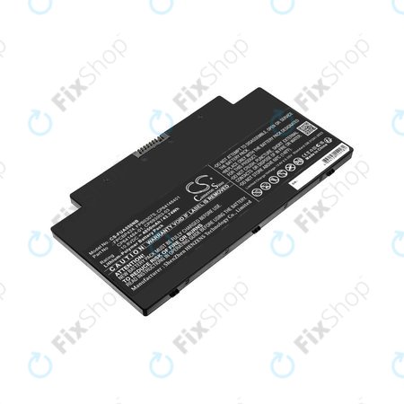 Baterie pro Fujitsu Lifebook AH77, A556, A3510, U536, 4050mAh, Li-Pol, 10.8V, CP641484-01, HQ