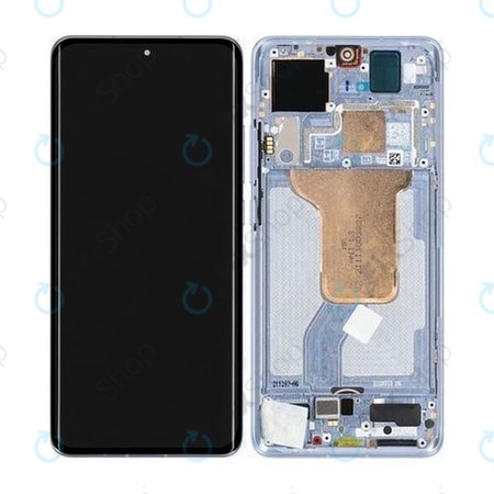 Xiaomi 12, 12X - LCD Displej + Dotykové Sklo + Rám (Blue) - 5600040L3A00 Genuine Service Pack
