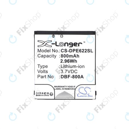 Baterie pro Doro PhoneEasy 2314, 2315, 1360, 520, 800mAh, Li-Ion, 3.7V, DBF-800A, HQ