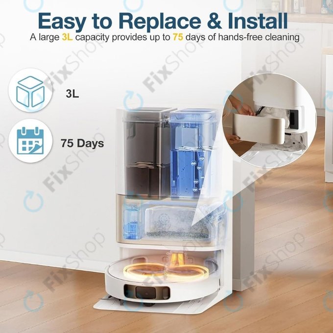 Xiaomi Dreame X40 Ultra, X50 Ultra, L40s Pro Ultra, L40 Ultra, L10s Ultra Gen2, Mova E30 Ultra, Mova V50 Ultra, P60 - Sáček do vysavače