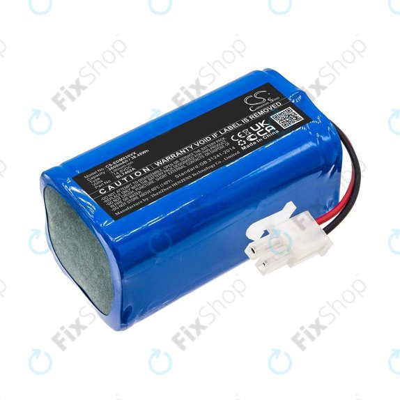 Baterie pro Ecovacs Deebot M82, Tesla RoboStar T50, T60, T80 Pro, 2600mAh, Li-Ion, 14.8V, BL7402A, HQ