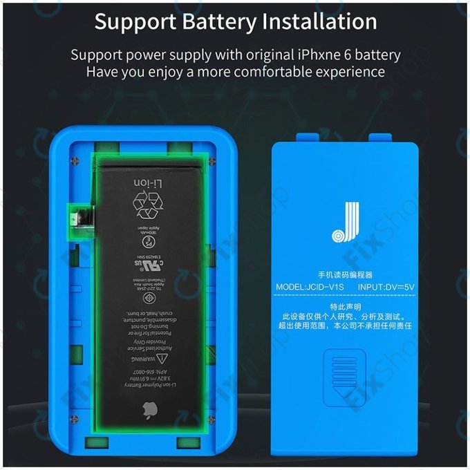 JC V1S - Multifunkční Programátor + LCD Board (iPhone 7 - 11 Pro Max)