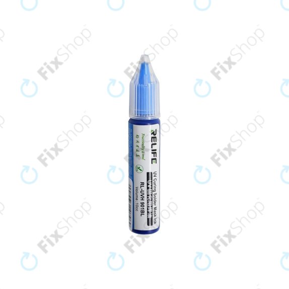 Relife RL-UVH901BL - UV Vytvrditelná Pájecí Maska - 10ml (Modrá)