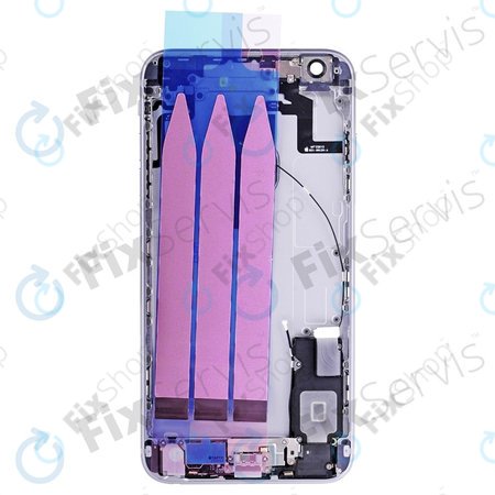 Apple iPhone 6S Plus - Zadní Housing s Malými Díly (Silver)