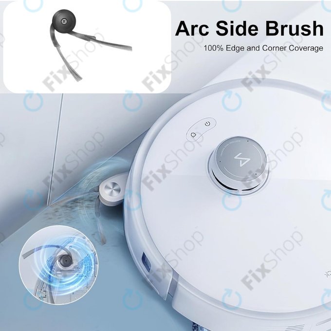 Xiaomi Roborock Qrevo Curv, Qrevo Edge, Saros 10, Saros 10R, QV 35A - Boční kartáč