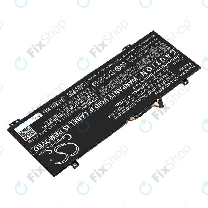 Baterie pro Lenovo Ideapad C340, Ideapad Flex, 2850mAh, Li-Pol, 15.36V, L18C4PF3, HQ
