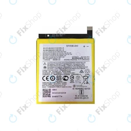 Motorola One (P30 Play) XT1941, G7 Play XT1952 - Baterie JE40 3000mAh