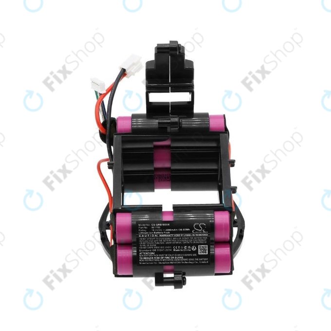 Gorenje SVC-series - Baterie 861789 Li-Ion 18.0V 2000mAh HQ