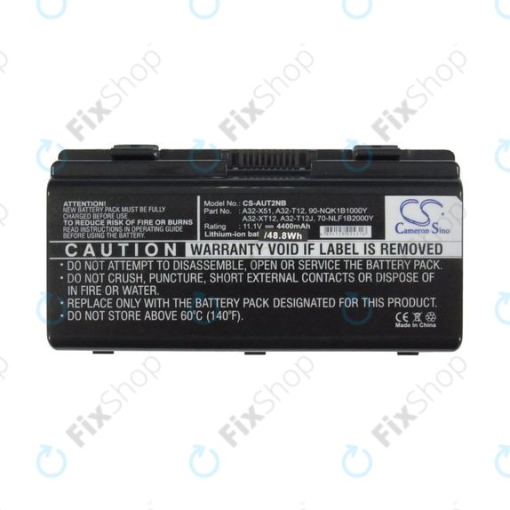 Baterie pro Asus X51RL, T12Jg, T12C, X51L, 4400mAh, Li-Ion, 11.1V, A32-X51, HQ
