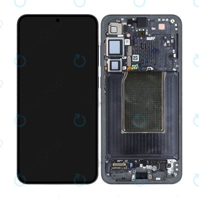 Samsung Galaxy S25 Plus - LCD Displej + Dotykové Sklo + Rám (Blueblack) - GH82-36368E Genuine Service Pack