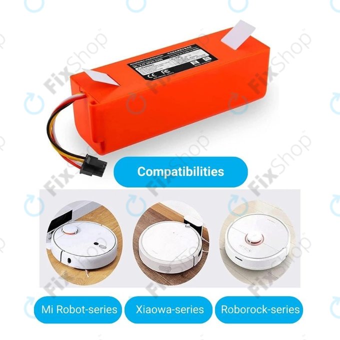 Xiaomi Roborock-series, Mi Robot Vacuum Mop 1S, Xiaowa-series - Baterie BRR-2P4S-5200 Li-Ion 5200mAh