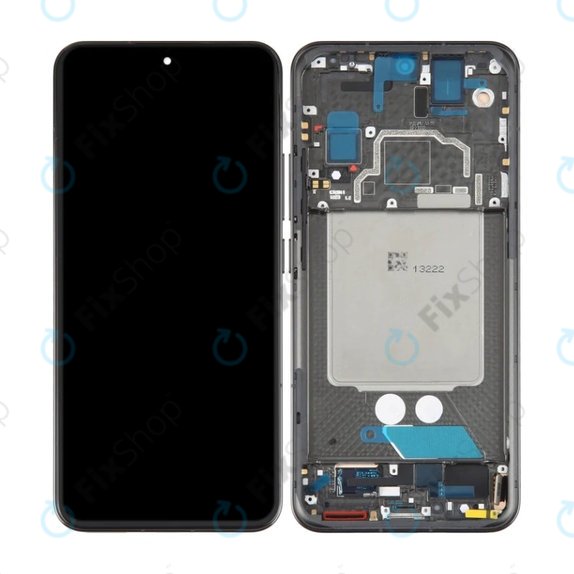 Xiaomi 13 - LCD Displej + Dotykové Sklo + Rám (Black) OLED