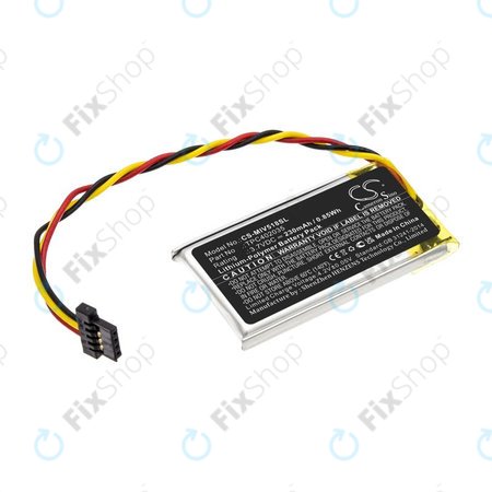 Baterie pro Mio MiVue 508, 518, 528, 538, 608, 618, 792, 230mAh, Li-Pol, 3.7V, TPC402035, HQ