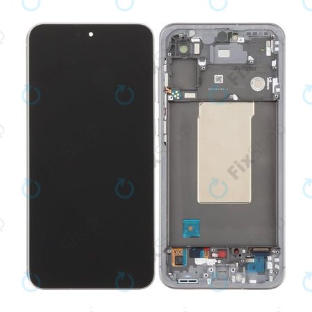 Samsung Galaxy A56 A566E - LCD Displej + Dotykové Sklo + Rám (Awesome Lightgray) TFT