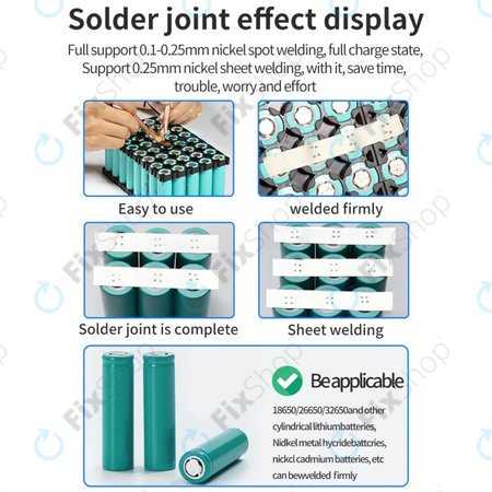 Docreate SW - Přenosná Bodová Svářečka Baterií s Displejem (5000mAh)