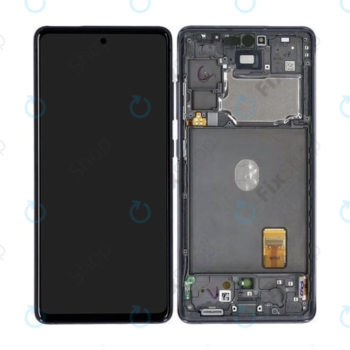 Samsung Galaxy S20 FE 5G G781B - LCD Displej + Dotykové Sklo + Rám (Cloud Navy) - GH82-24214A, GH82-24215A, GH82-29056A, GH82-31320A Genuine Service Pack
