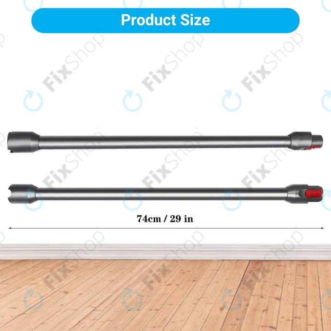 Dyson V12 - Sací Tyč (Stříbrná)