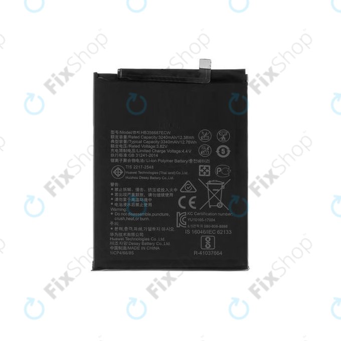 Huawei Mate 10 Lite, Honor 7X, Nova 2 Plus, P Smart Plus (Nova 3i), P30 Lite, P30 Lite 2020 - Baterie HB356687ECW 3340mAh