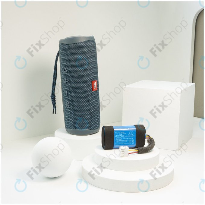 Baterie pro JBL Flip 6, 6800mAh, Li-Ion, 3.7V, GSP-1S2P-F6D, HQ