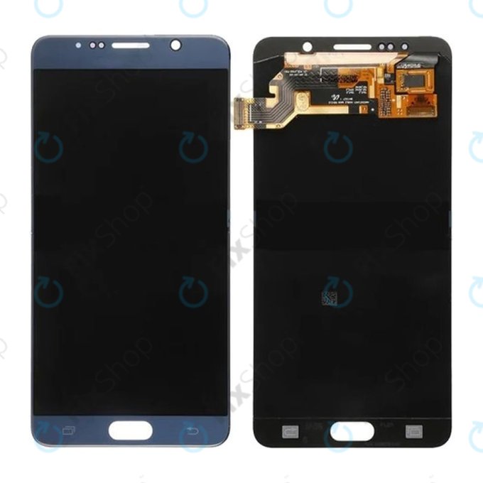Samsung Galaxy Note 5 N920F - LCD Displej + Dotykové Sklo (Blue) OLED