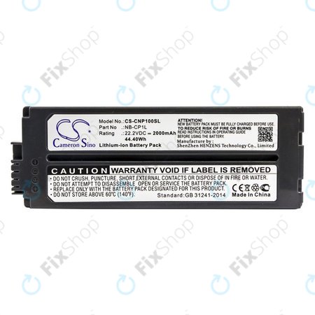 Baterie pro Canon Selphy CP, 2000mAh, Li-Ion, 22.2V, NB-CP1L, HQ