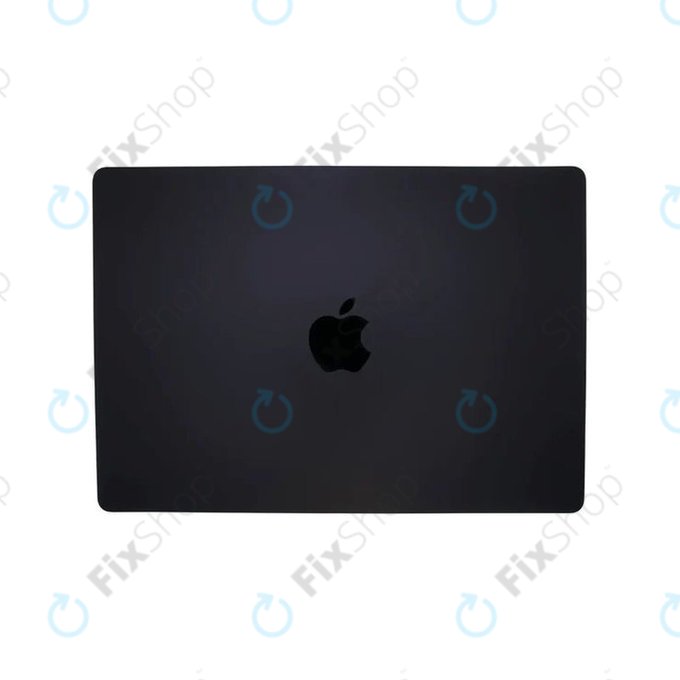 LCD displej pro MacBook Pro 14", A3112, A3185 (2024), s předním sklem a krytem, Nano-Texture, Space Black, 661-41795, Genuine Apple