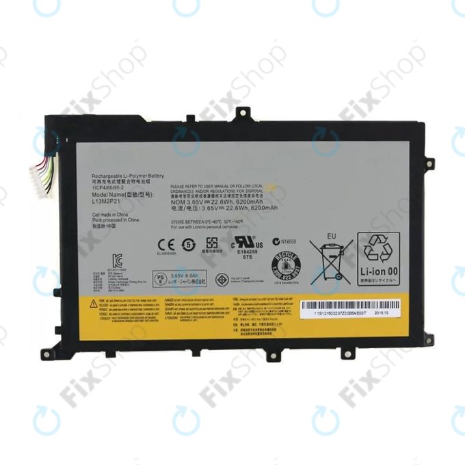 Lenovo Miix 2 10.1 - Baterie L13M2P21 6200mAh