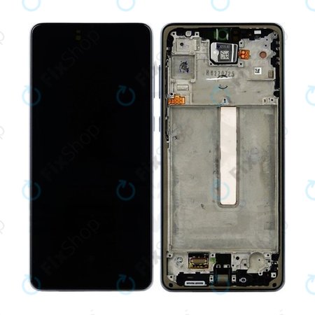 Samsung Galaxy A73 A736 - LCD Displej + Dotykové Sklo + Rám (Black) OLED